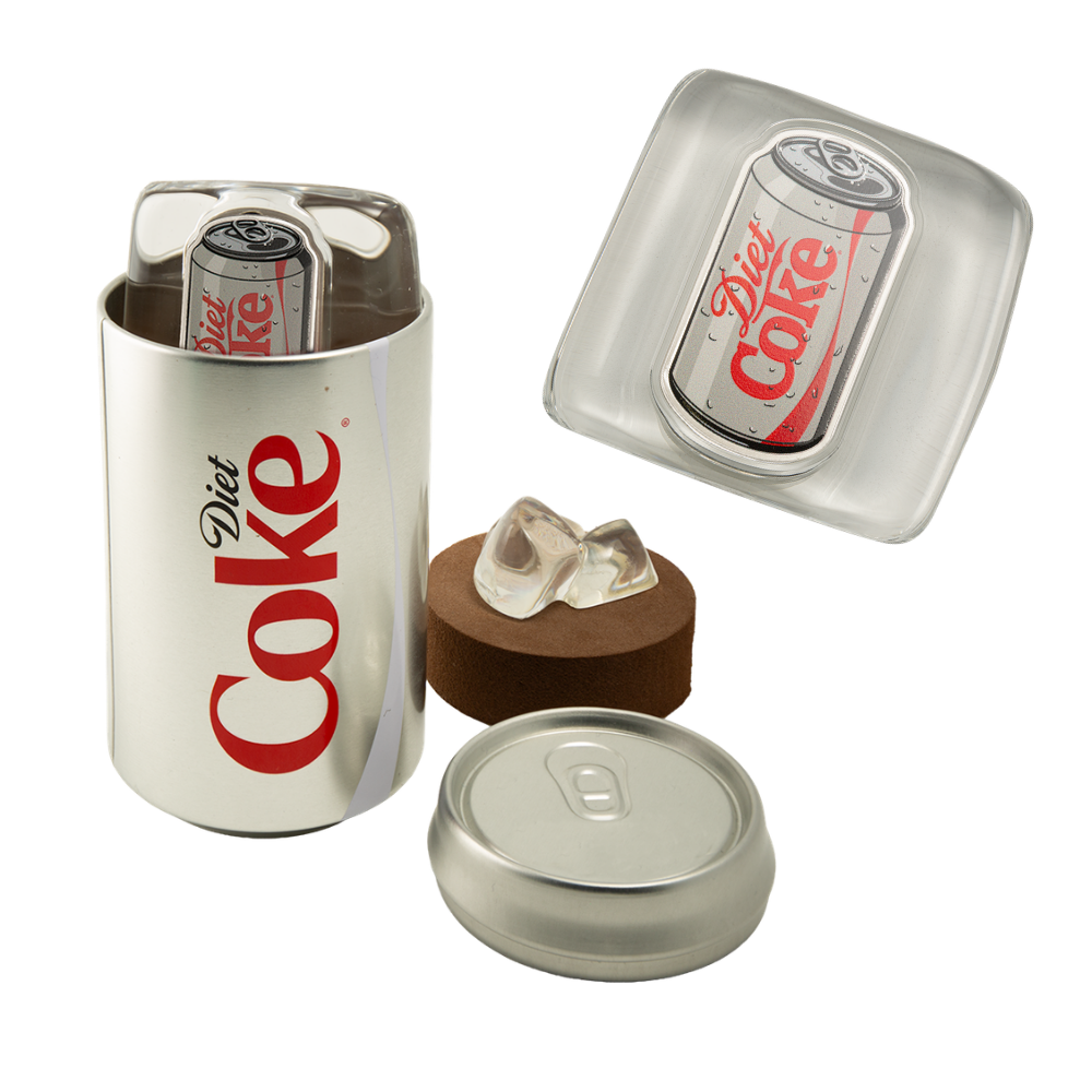 Diet Coke Coca Cola 1 Oz Silver Coin 2026 - PAMP