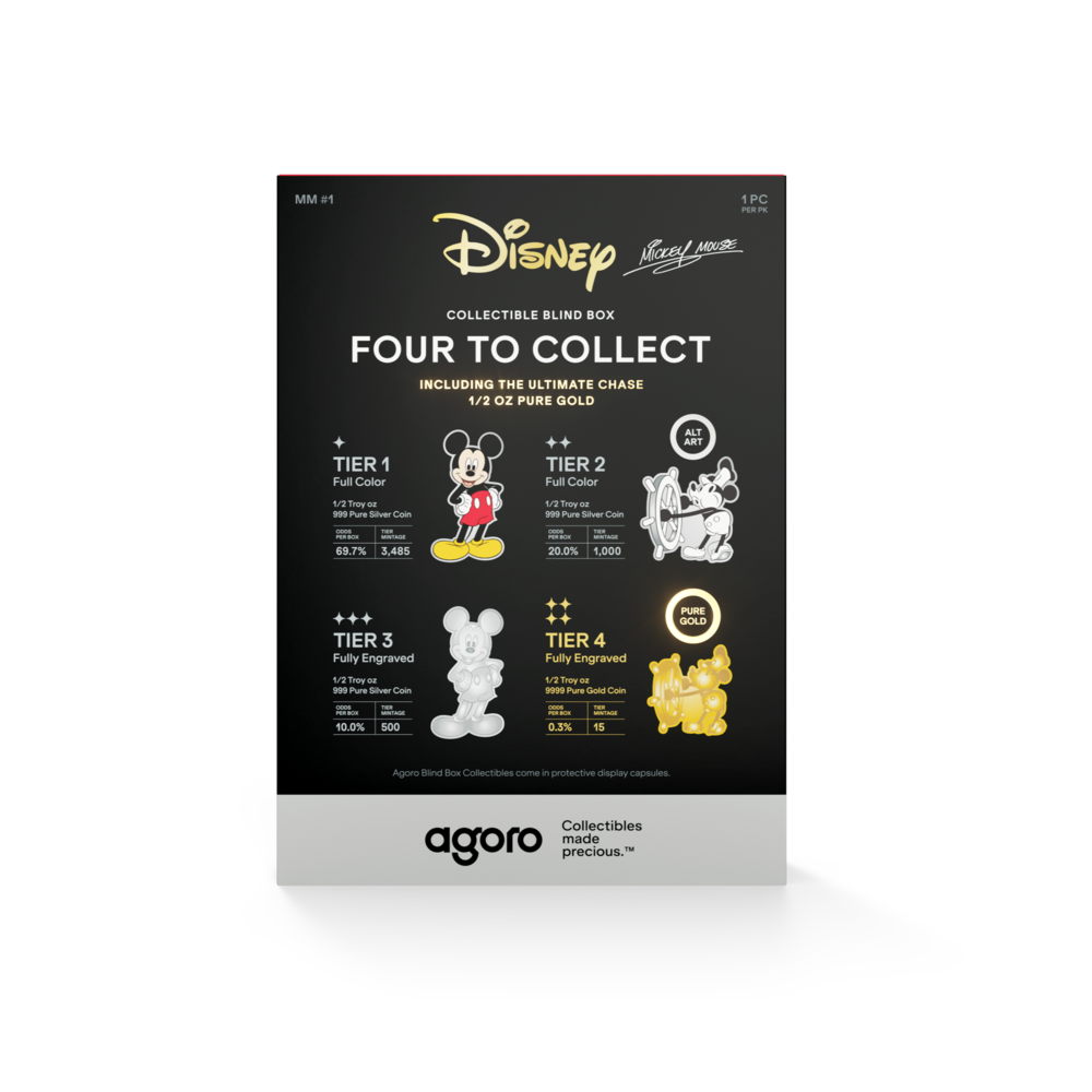 Disney Mickey Mouse Foil Blind Box - Agoro