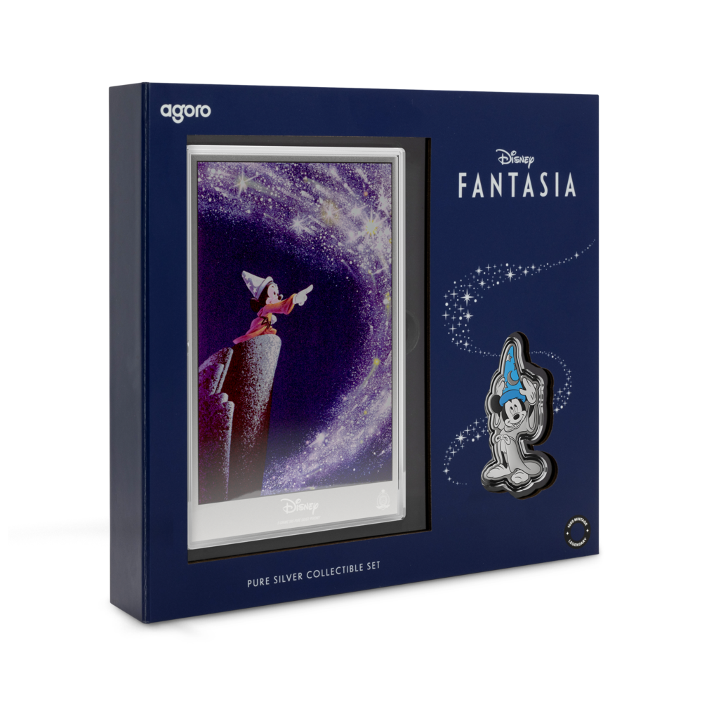 Disney Fantasia Silver Collectible Set