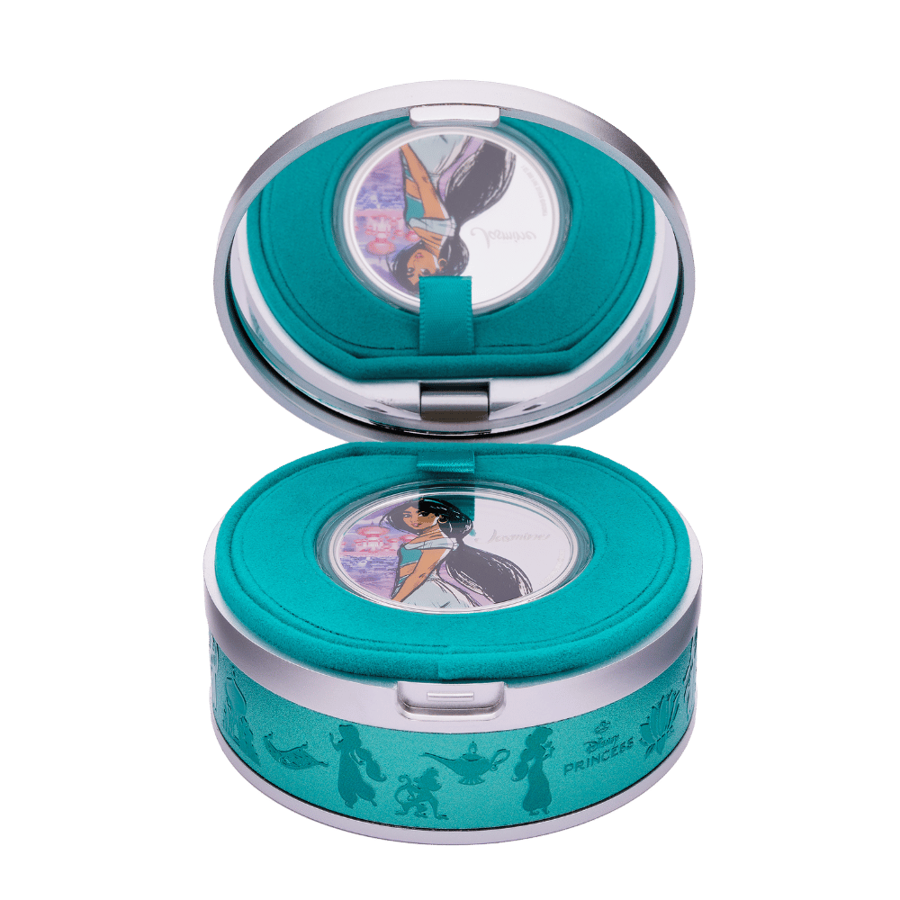 JASMINE Disney Princess 1 Oz Silver Coin $2 Niue 2024 - PARTHAVA COIN