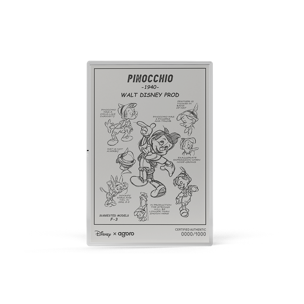 Disney Pinocchio Silver Collectible Set Agoro