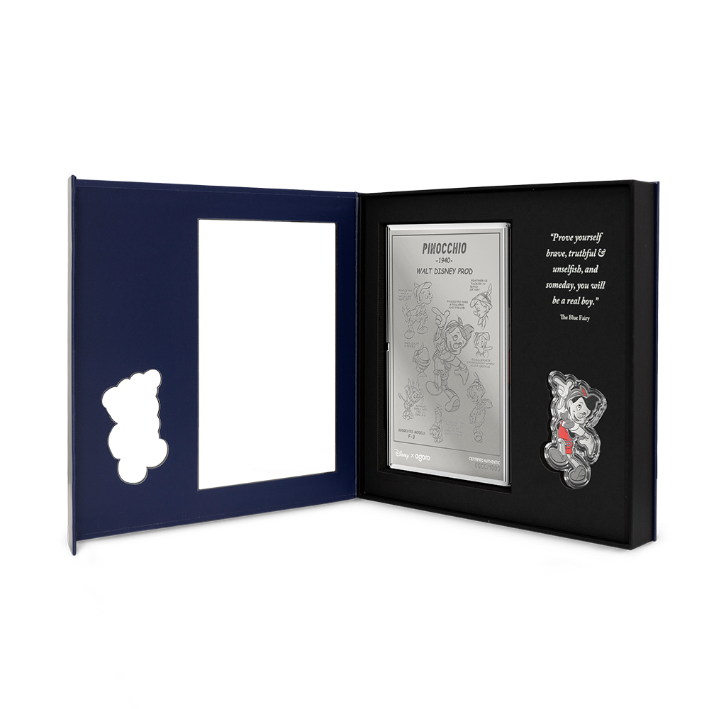 Disney Pinocchio Silver Collectible Set Agoro