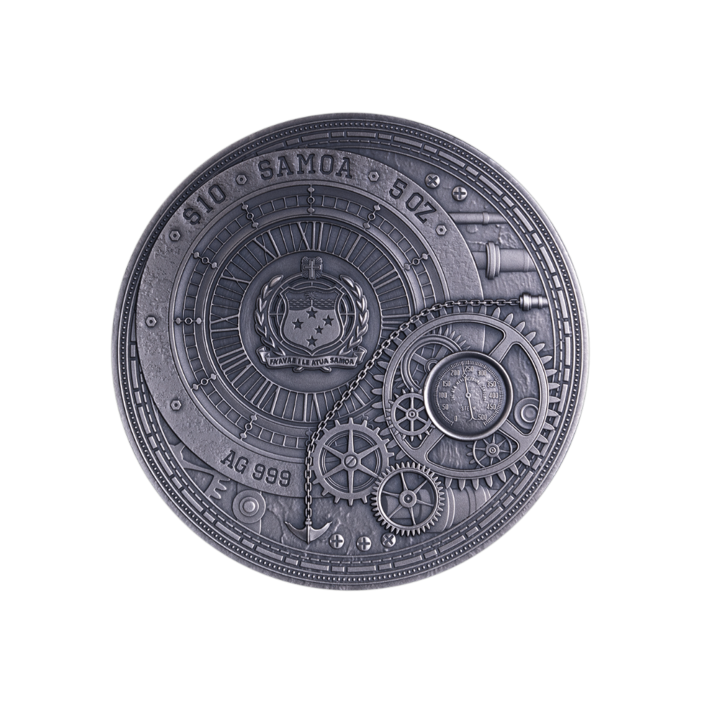 Dragonfly Steambeasts 5 Oz Silver Coin 2026 MDM