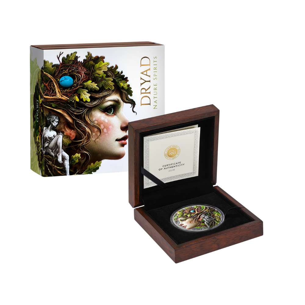Dryad Nature Spirits 2 Oz Silver Coin 2026