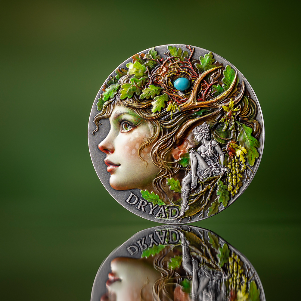 Dryad Nature Spirits 2 Oz Silver Coin 2026