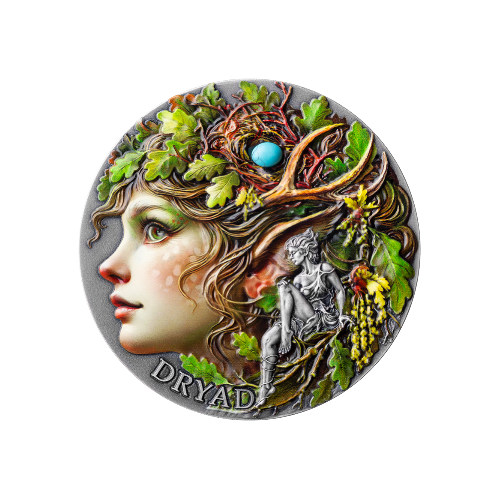 Dryad Nature Spirits 2 Oz Silver Coin 2026 - Mint XXI