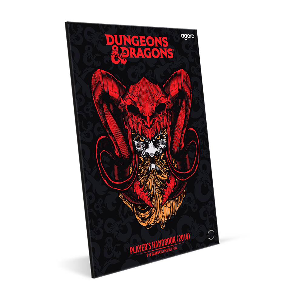 Dungeons & Dragons Player's Handbook 2014 Silver Foil AGORO