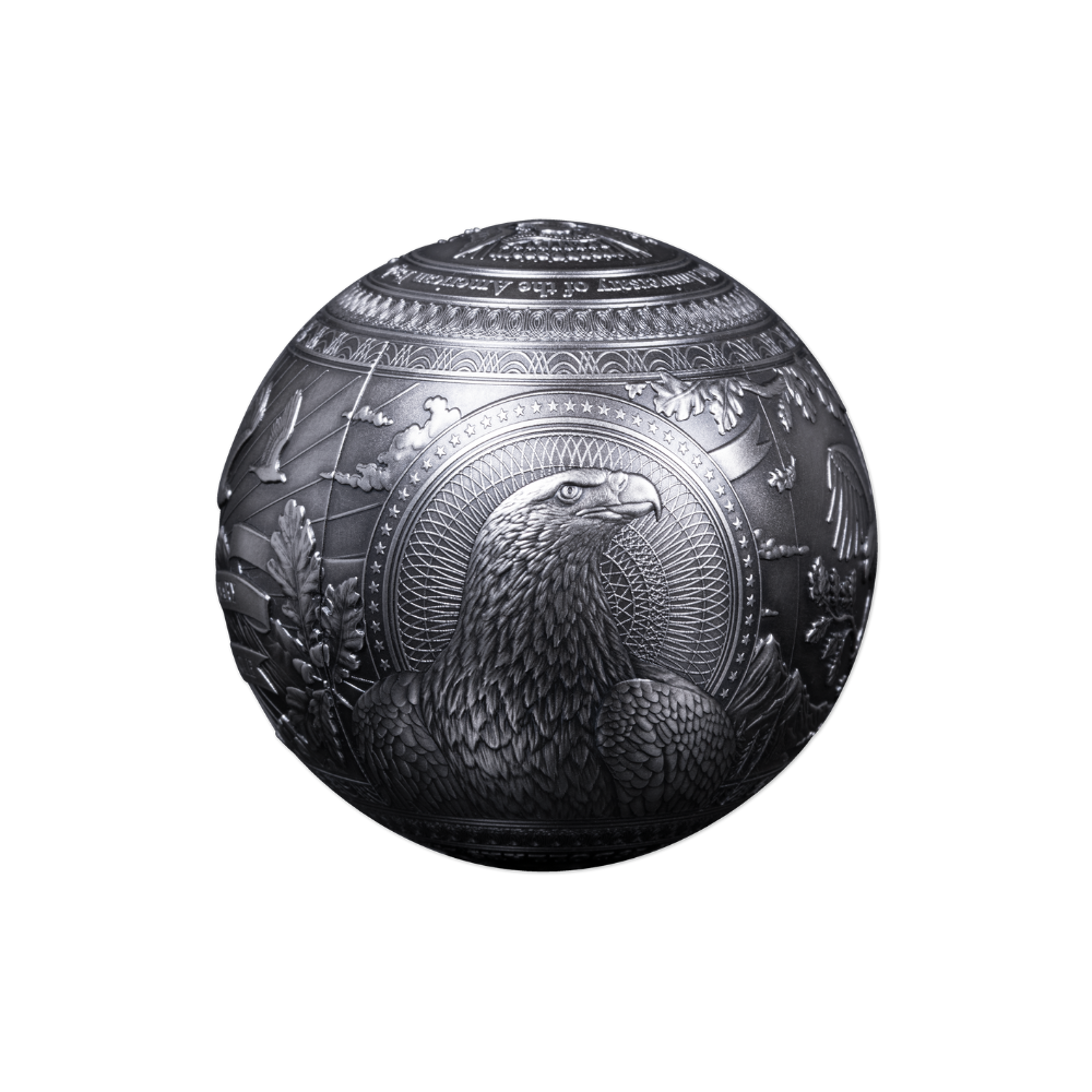 EAGLE Sphere 40th Anniversary 1 Kg Kilo Silver Coin 2026