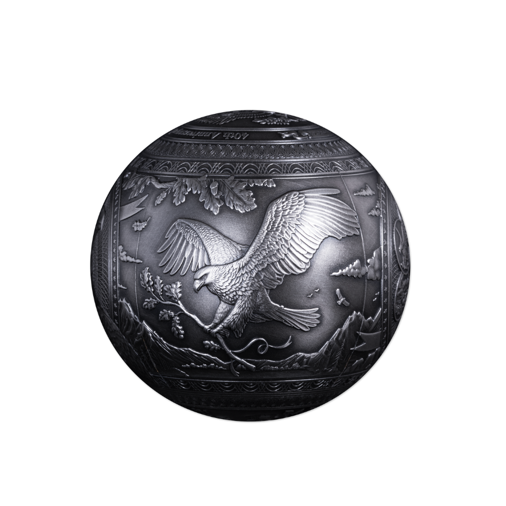 EAGLE Sphere 40th Anniversary 1 Kg Kilo Silver Coin 2026