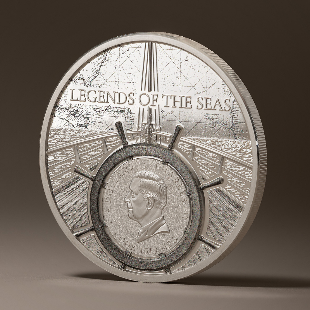 Endurance Legends of The Seas 1 Oz Silver Coin 2027 CIT INVEST AG