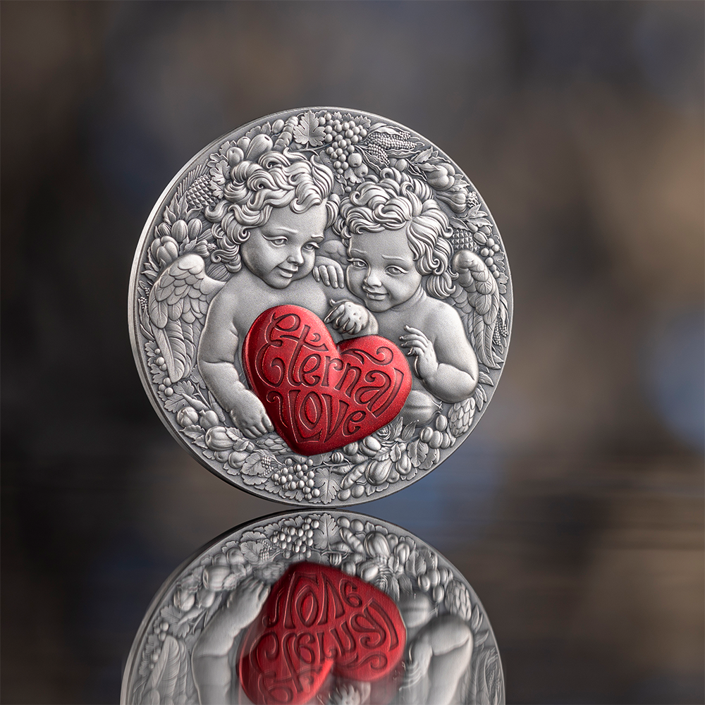 Eternal Love Celestial Beauty 1 Oz Silver Coin 2026