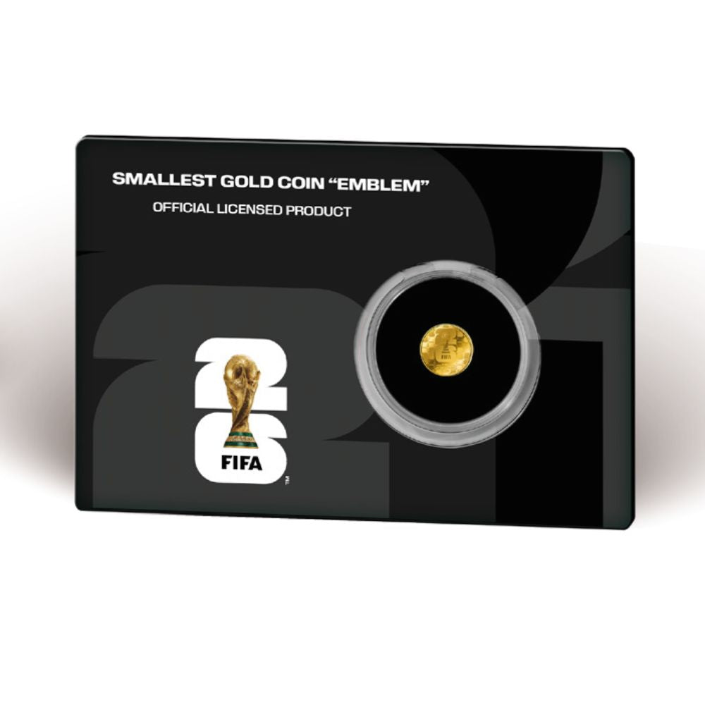 FIFA 2026 Emblem Smallest Gold 0.5g Coin