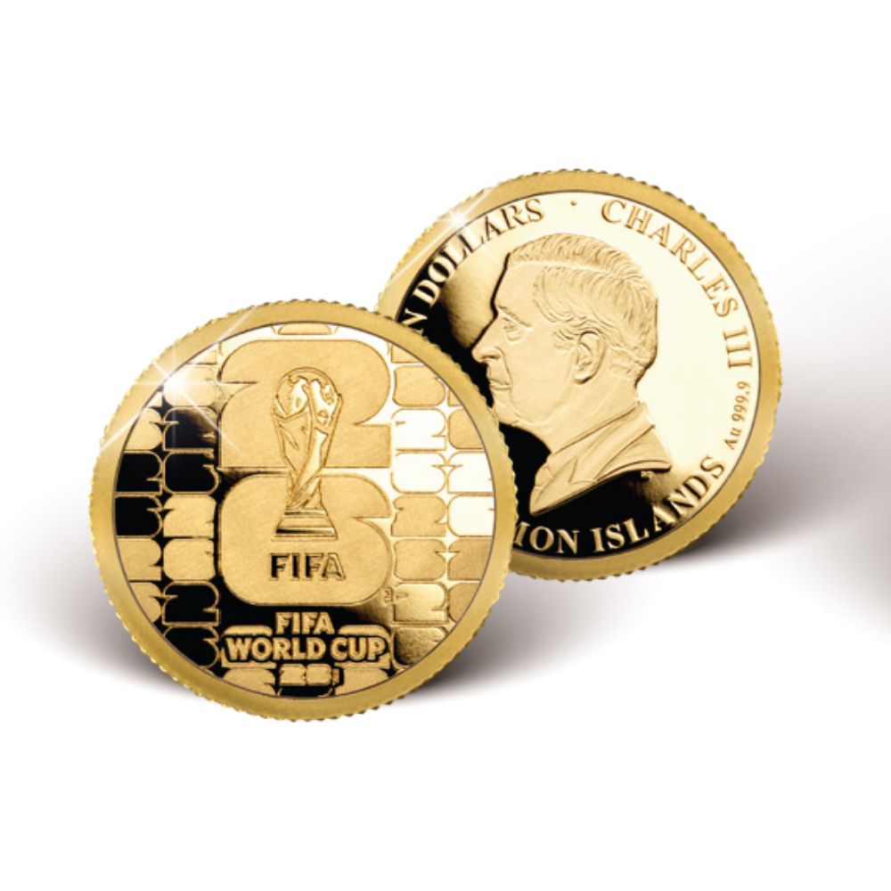 FIFA 2026 Emblem Smallest Gold 0.5g Coin
