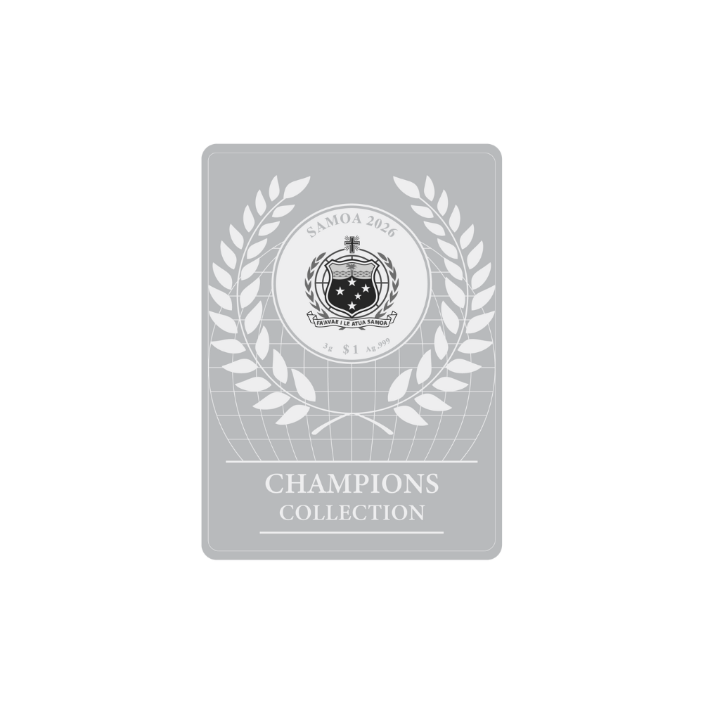 FIFA Classic Pure Silver Trading Coins "World Champions" MDM