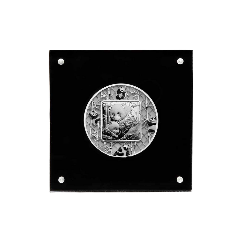 FILIGREE PANDA 2 Oz Silver Coin $5 Solomon Island 2021