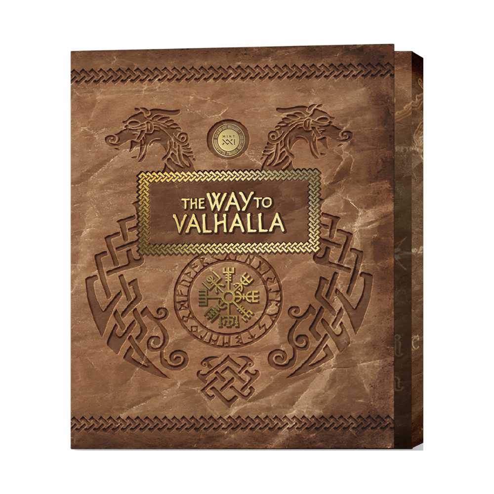 FREYDIS EIRIKSDOTTIR Way to Valhalla 2 Oz Silver Coin 2000 Francs Cameroon 2024 - PARTHAVA COIN