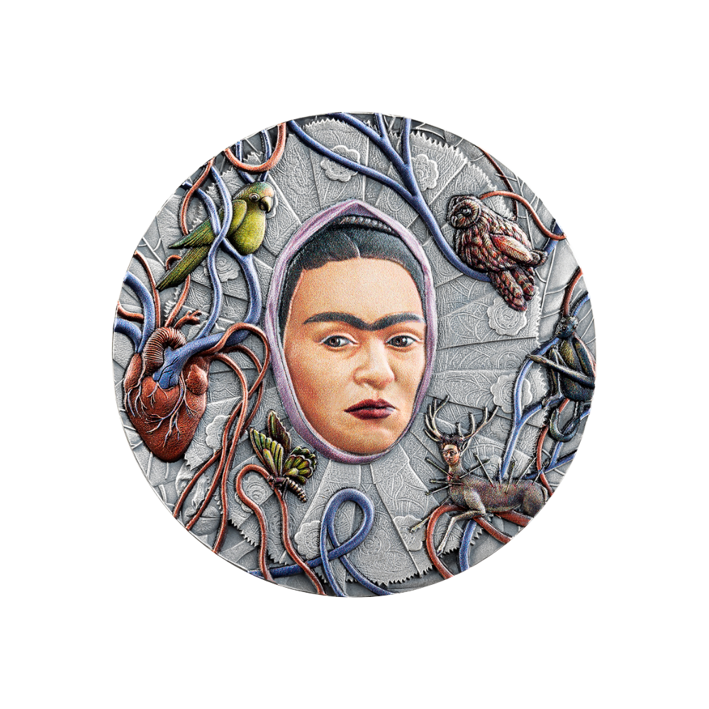 FRIDA 2 Oz Silver Coin 10 Cedis Ghana 2024