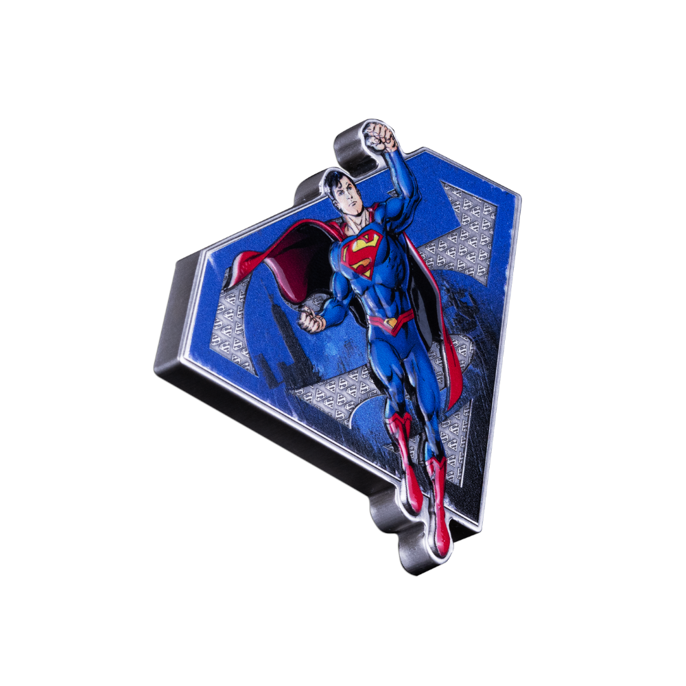 FULL OF SUPERPOWER Superman 3 Oz Silver Coin $5 Barbados 2025