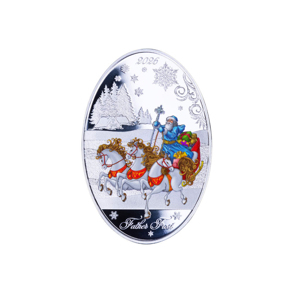 Father Frost Magic of Winter 1 Oz Silver Coin 2026