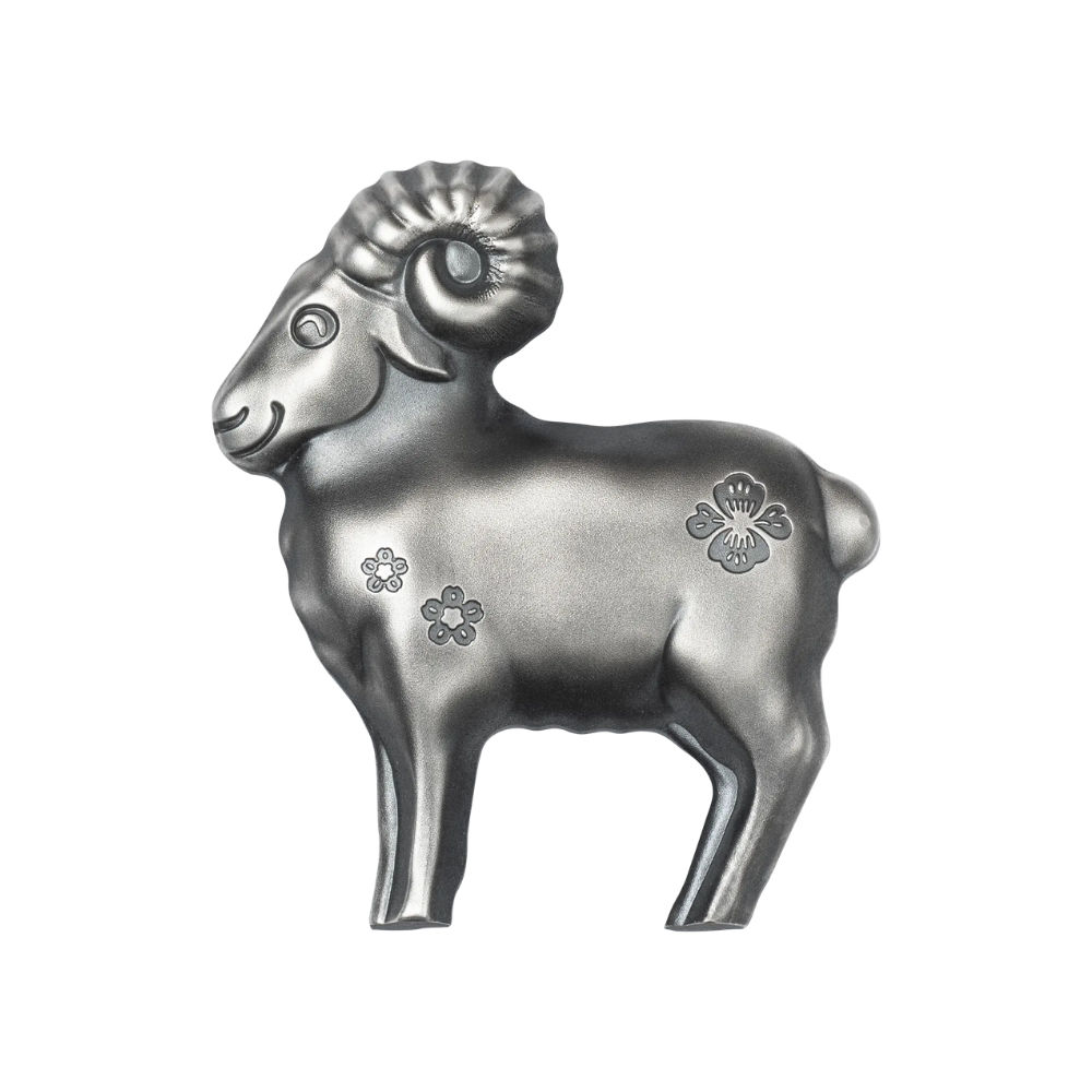 Fluffy Sheep Lunar Year Collection 1 Oz Silver Coin 2027 CIT COIN INVEST AG