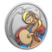 Folk Singer by Daphne Odjig 1 Oz Fine Silver Coin Canada 2025 Royal Canadian Mint