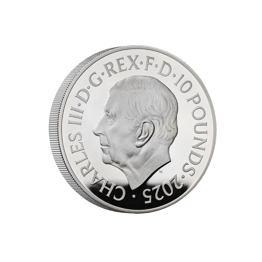 Freddie Mercury Legends Of Music 5 Oz Silver Coin 2025 MDM