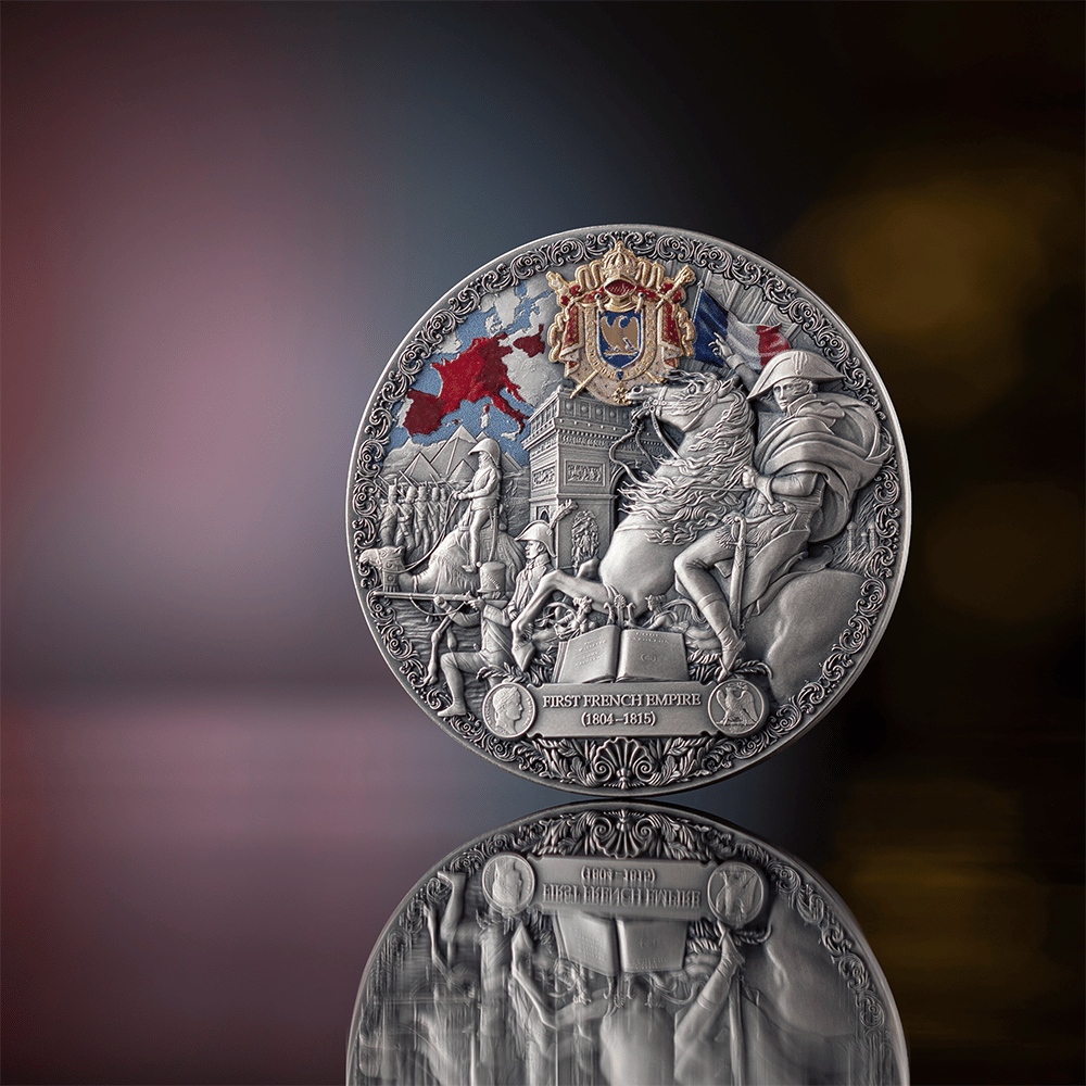French Empire Legacy of the Greatest Empire 2 Oz Silver Coin 2025