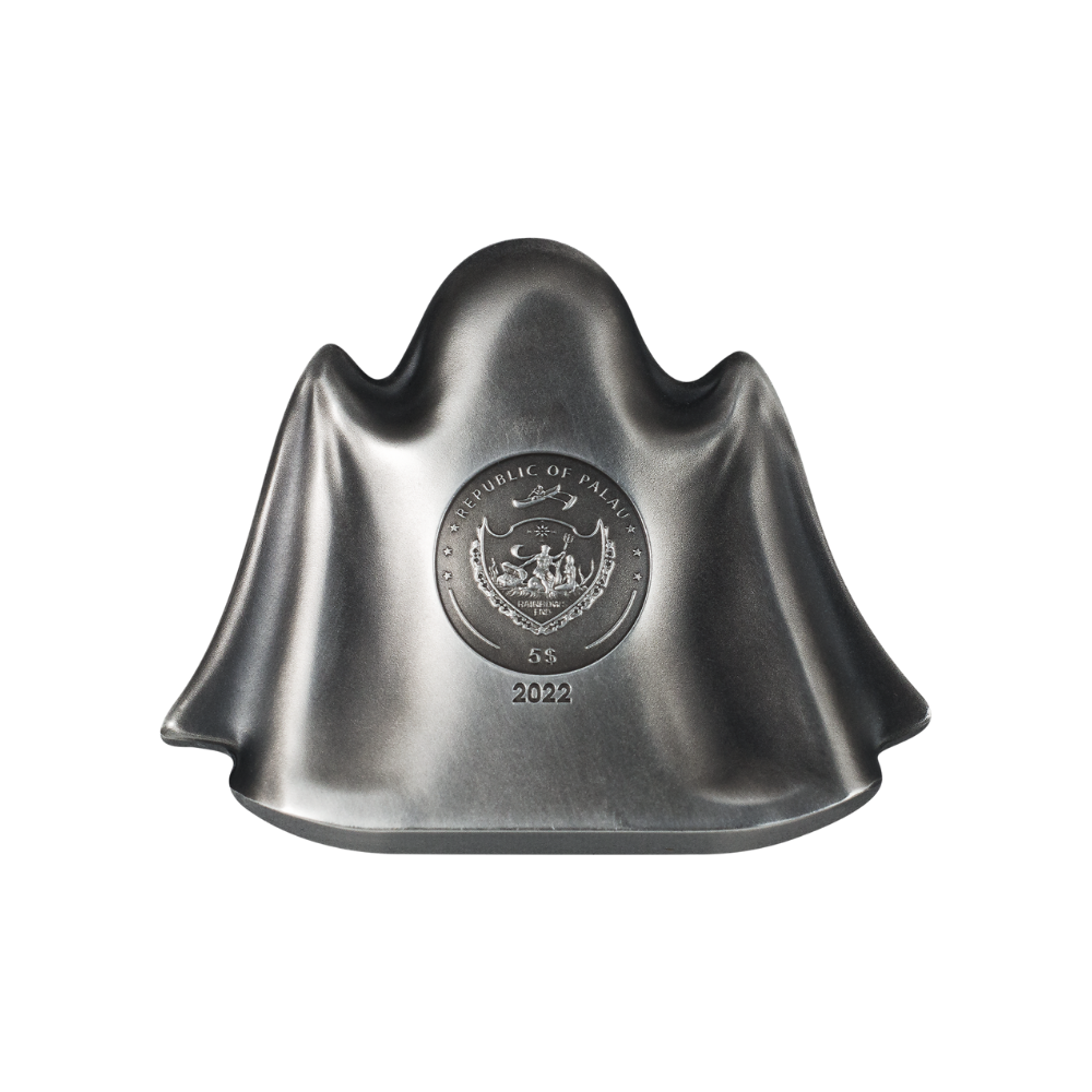 GHOST 1 Oz Silver Coin $5 Palau 2022