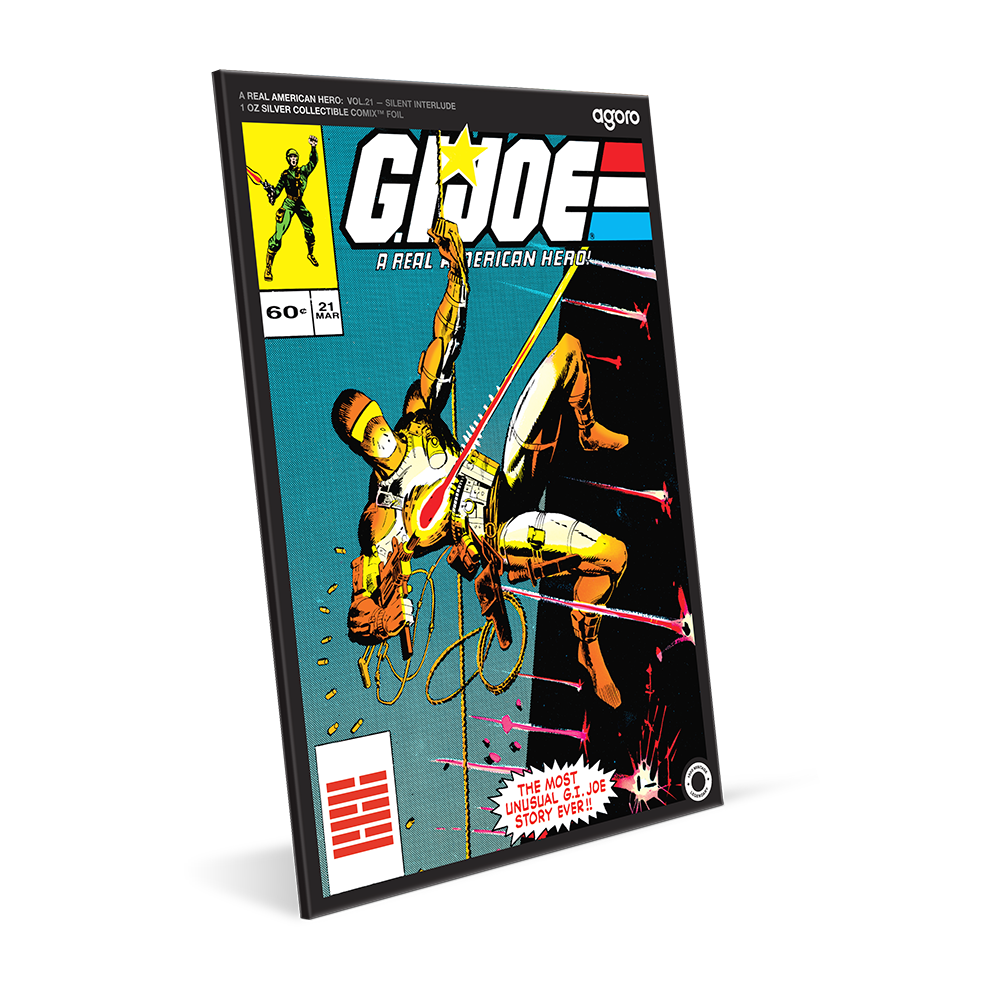 G.I. Joe A Real American Hero Vol.21 Silent Interlude Silver Collectible Foil AGORO