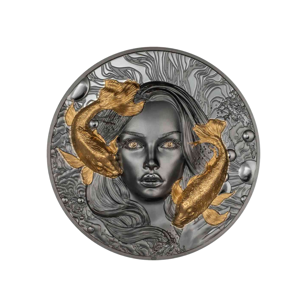GODDESS OF WATER Greek Mythology 2 Oz Silver Coin $10 Palau 2024 GODDESS OF WATER Greek Mythology 2 Oz Silver Coin $10 Palau 2024
