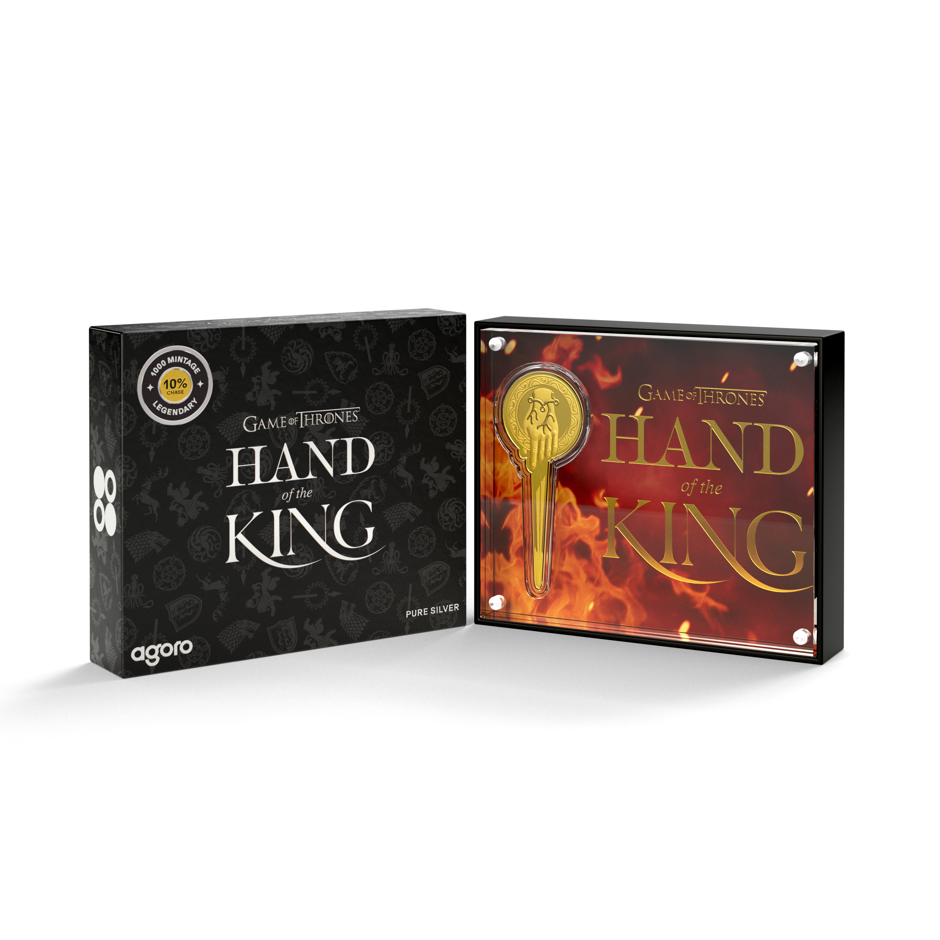 Game of Thrones™ Hand of the King Silver Collectible Agoro
