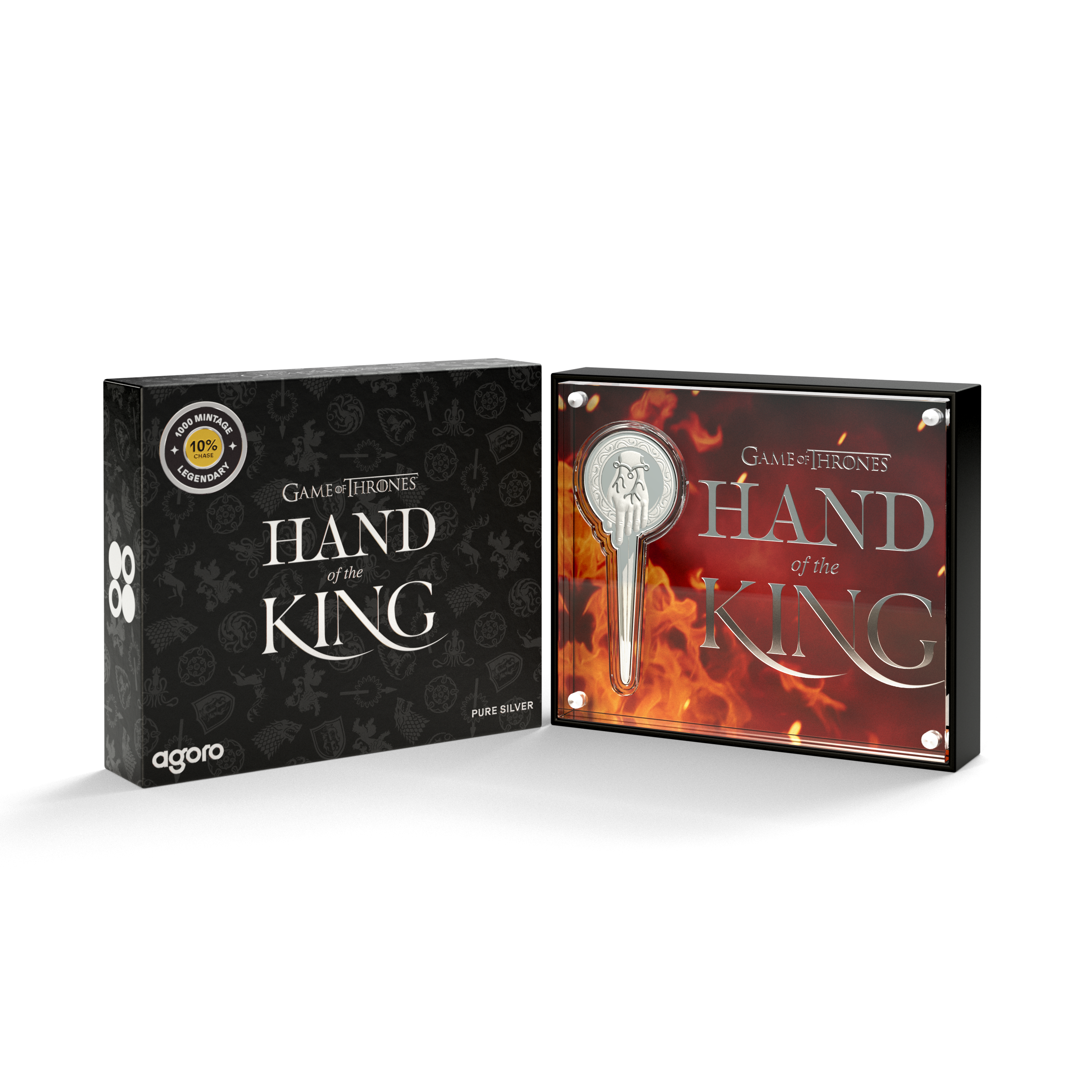 Game of Thrones™ Hand of the King Silver Collectible Agoro