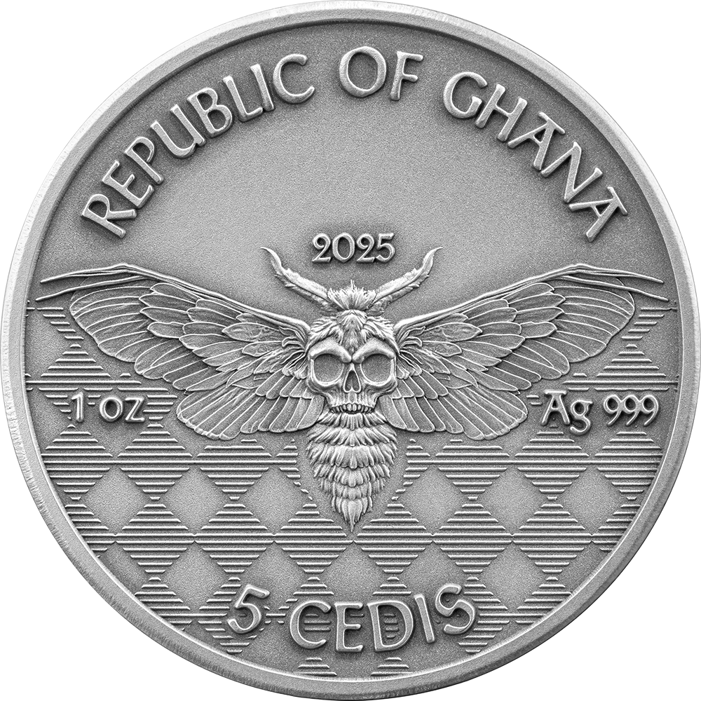 Gangster Memento Mori 1 Oz Silver Coin 2025