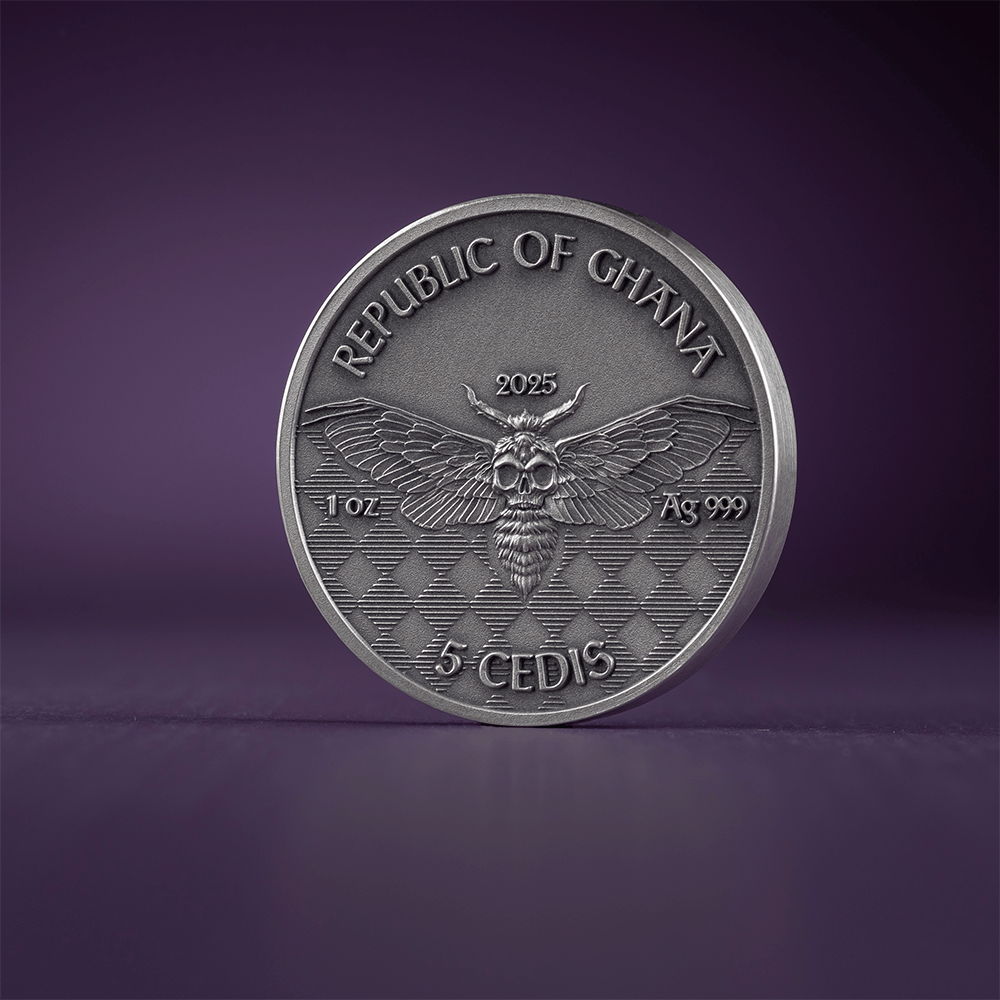 Gangster Memento Mori 1 Oz Silver Coin 2025