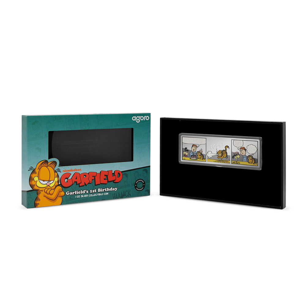 Nickelodeon Garfield's 1st Birthday Silver Collectible
