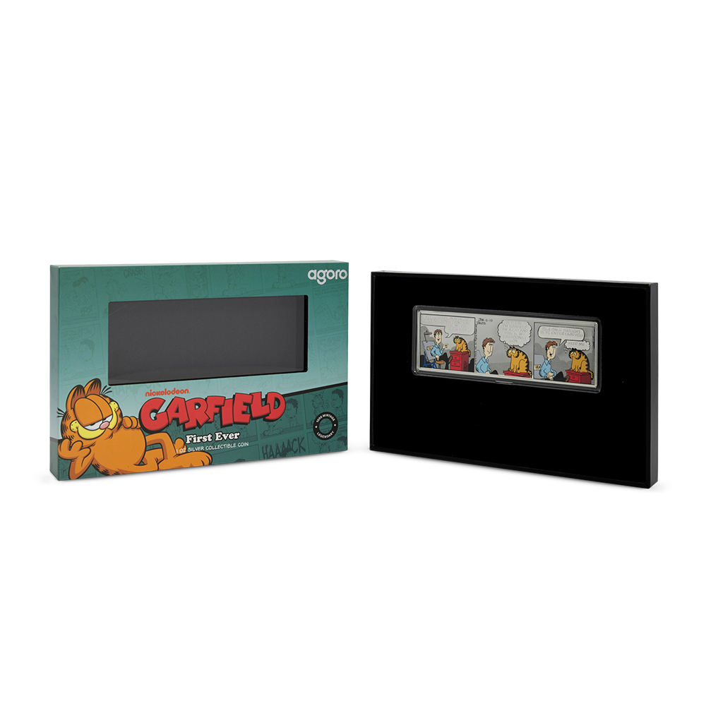 Nickelodeon Garfield First Ever Silver Collectible AGORO