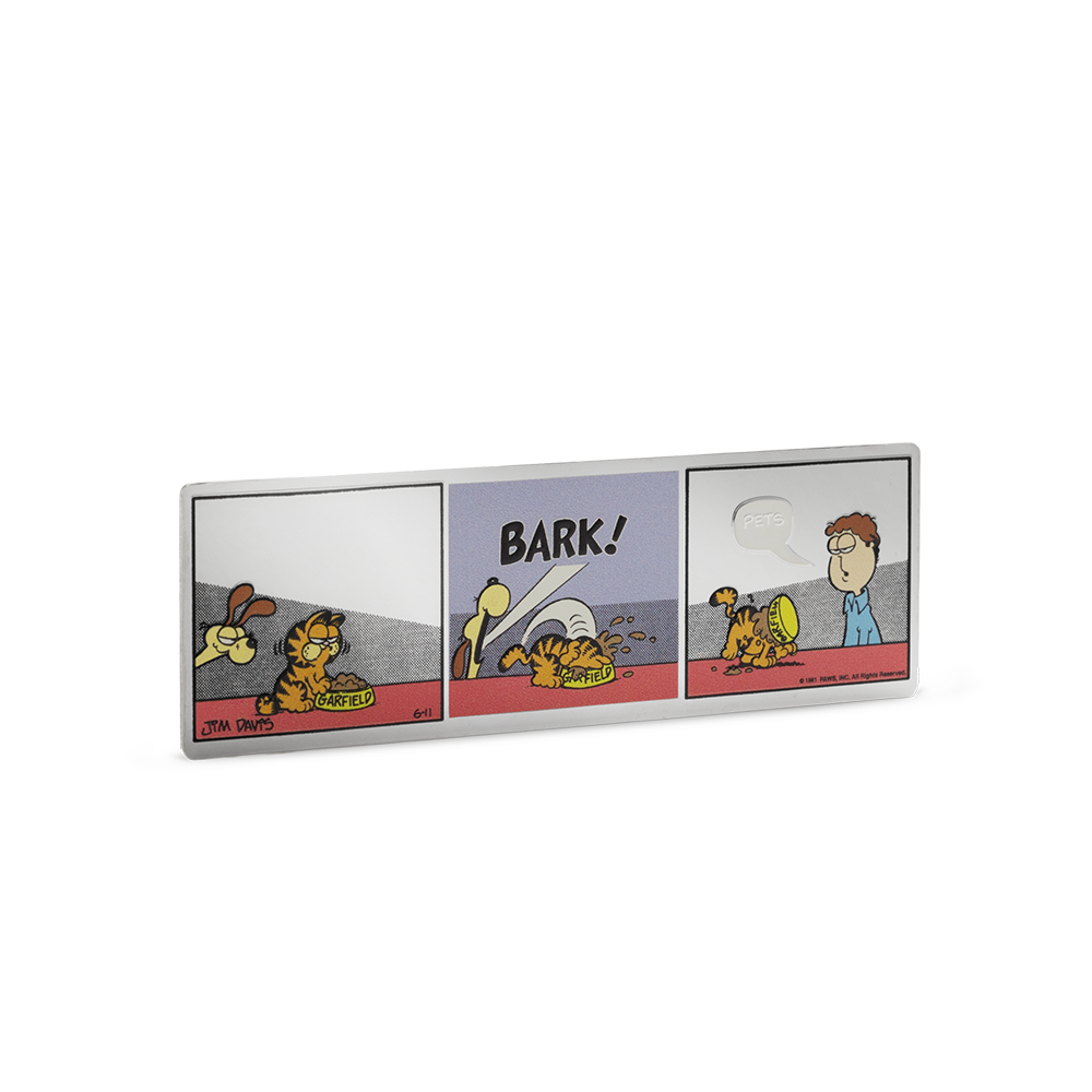 Nickelodeon Garfield & Odie Silver Collectible AGORO