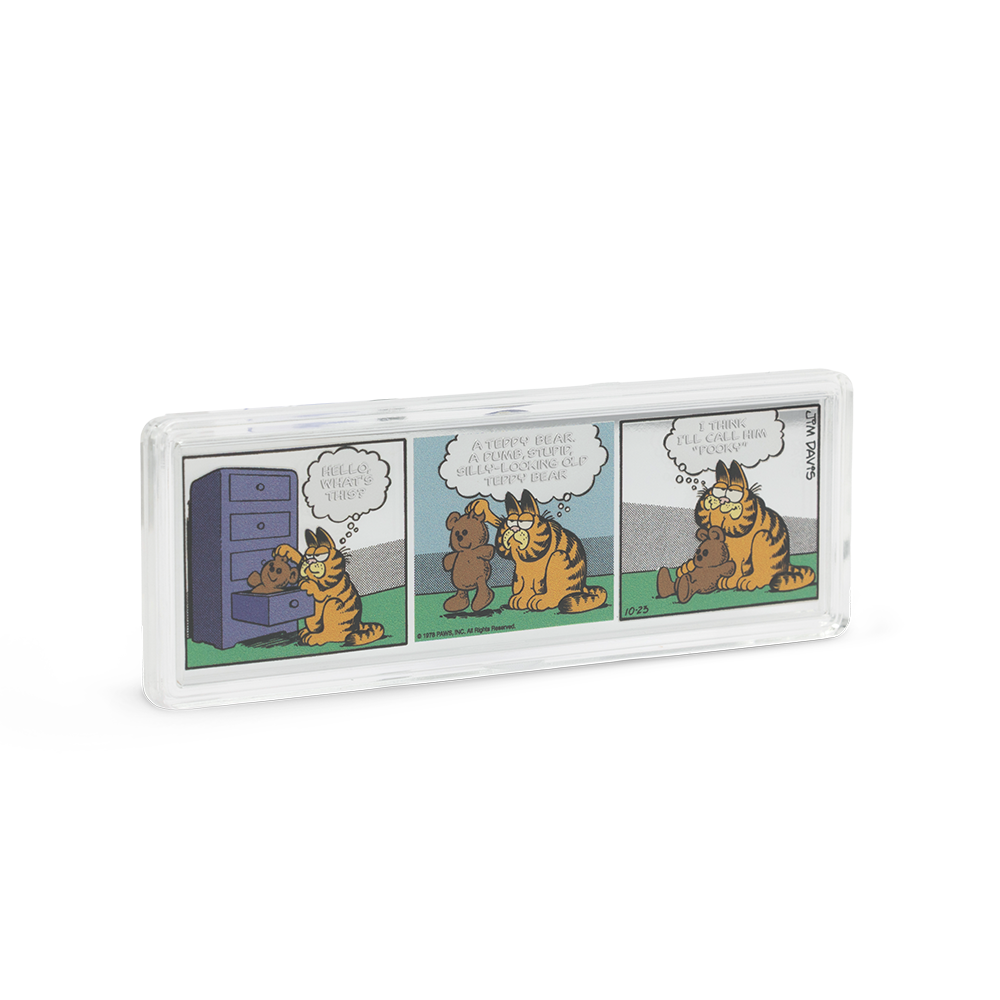 Nickelodeon Garfield & Pooky Silver Collectible AGORO