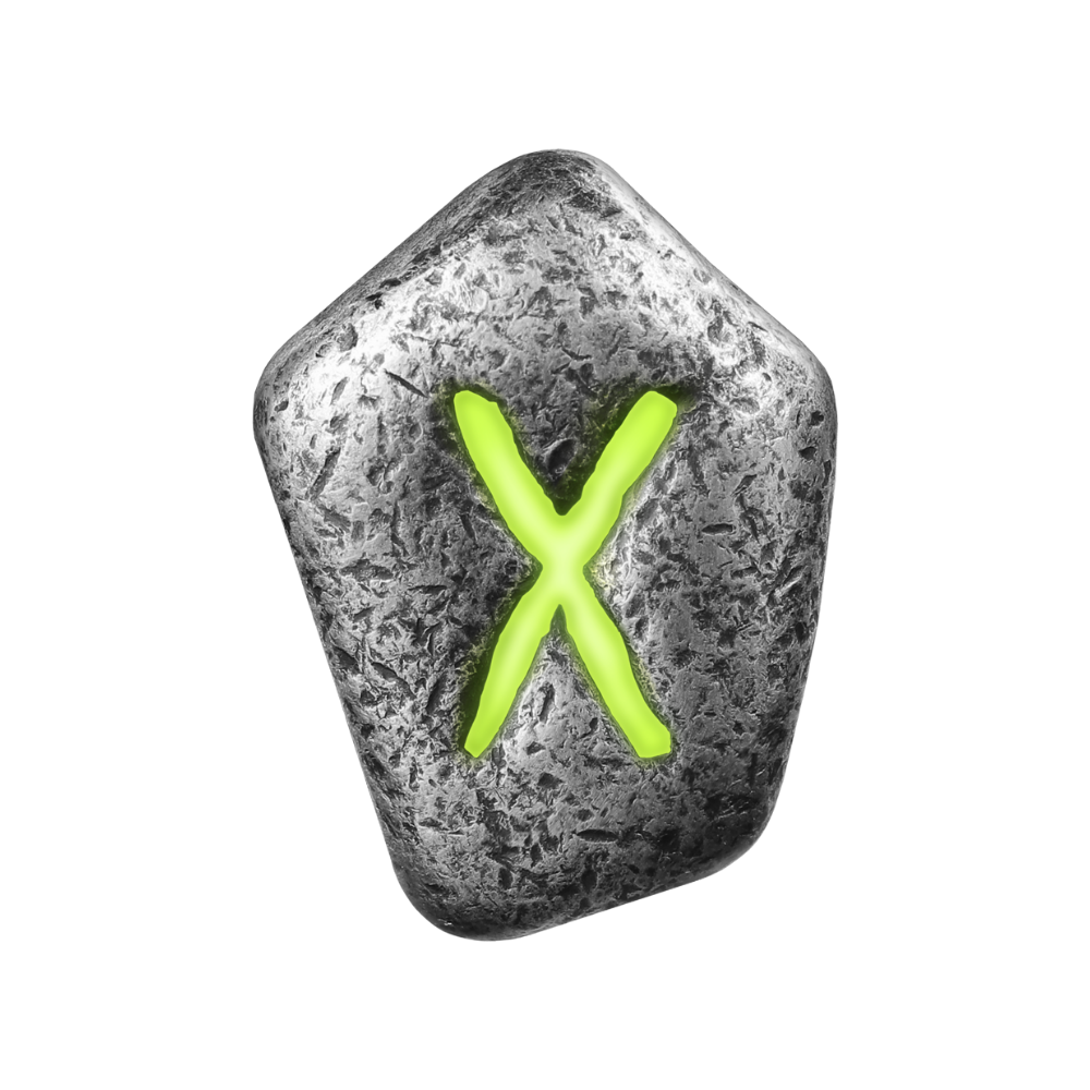 Gebo Cast Rune 1 Oz Silver Cast Bar 2024