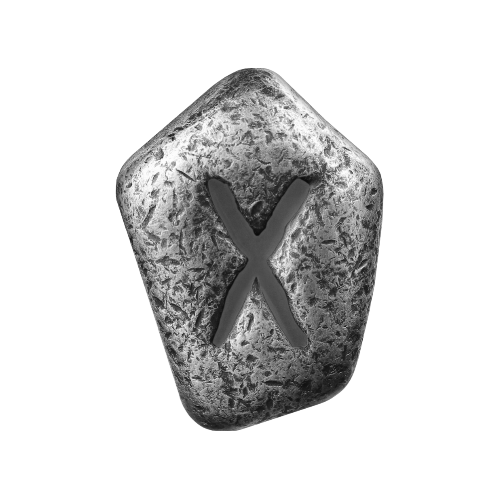 Gebo Cast Rune 1 Oz Silver Cast Bar 2024