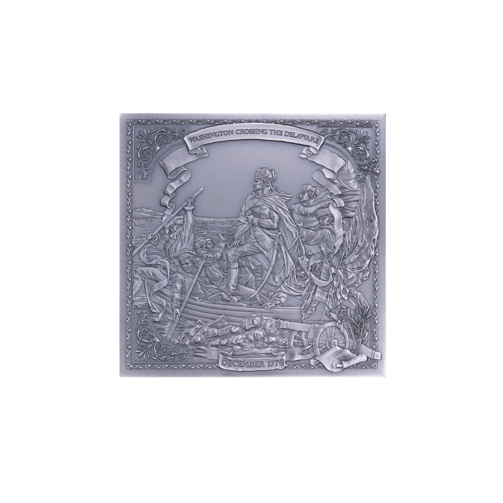 George Washington Cube 6 Oz Silver Coin 2026