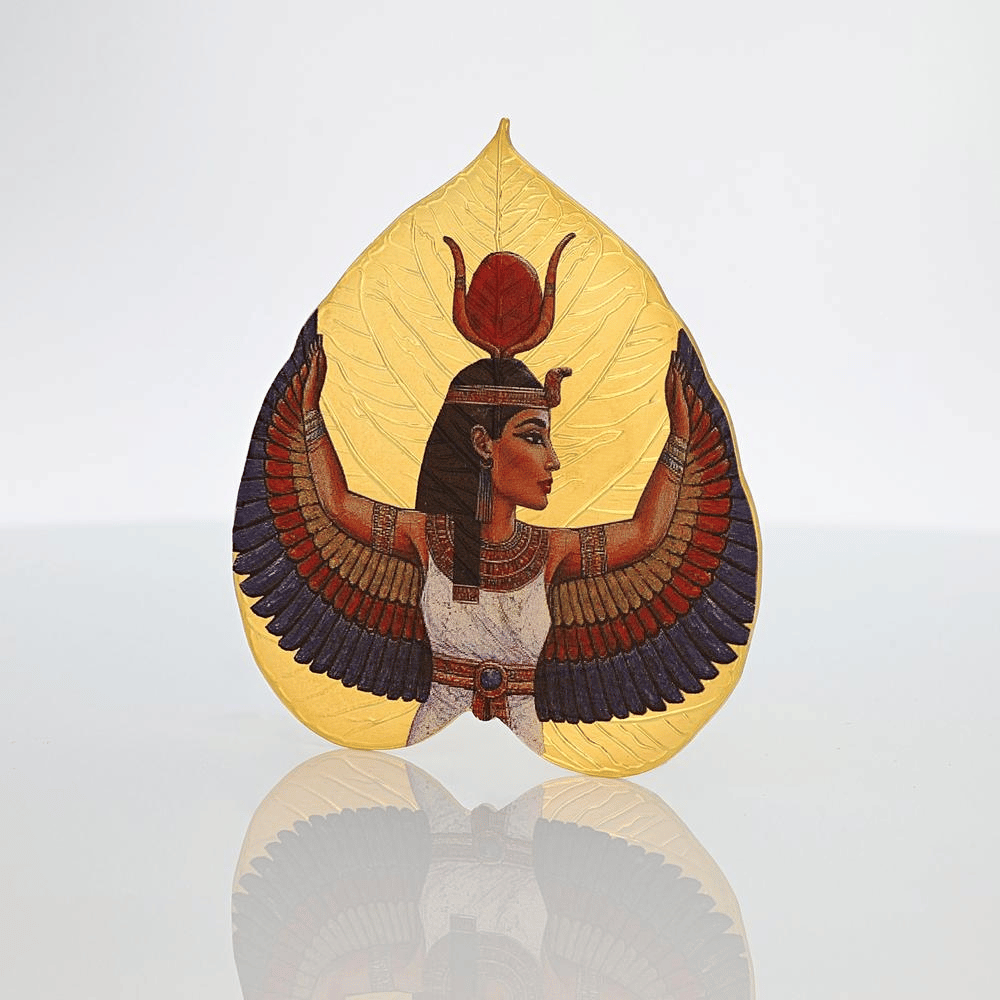 Goddess of wisdom Leaves of the Nile 1 Oz Silver Coin 2025