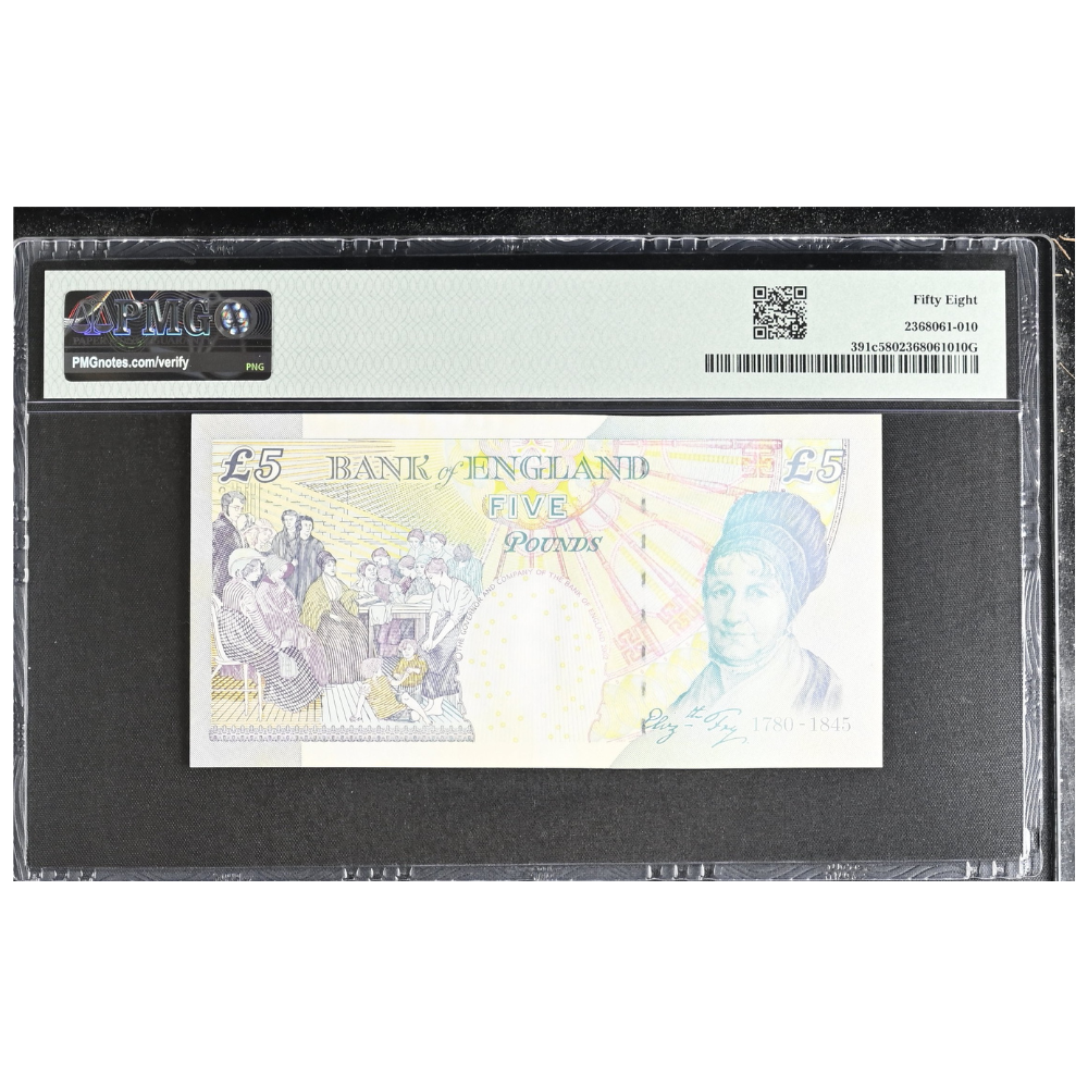 Great Britain 5 Pounds ND 2004 Pick 391c Choice AU 58