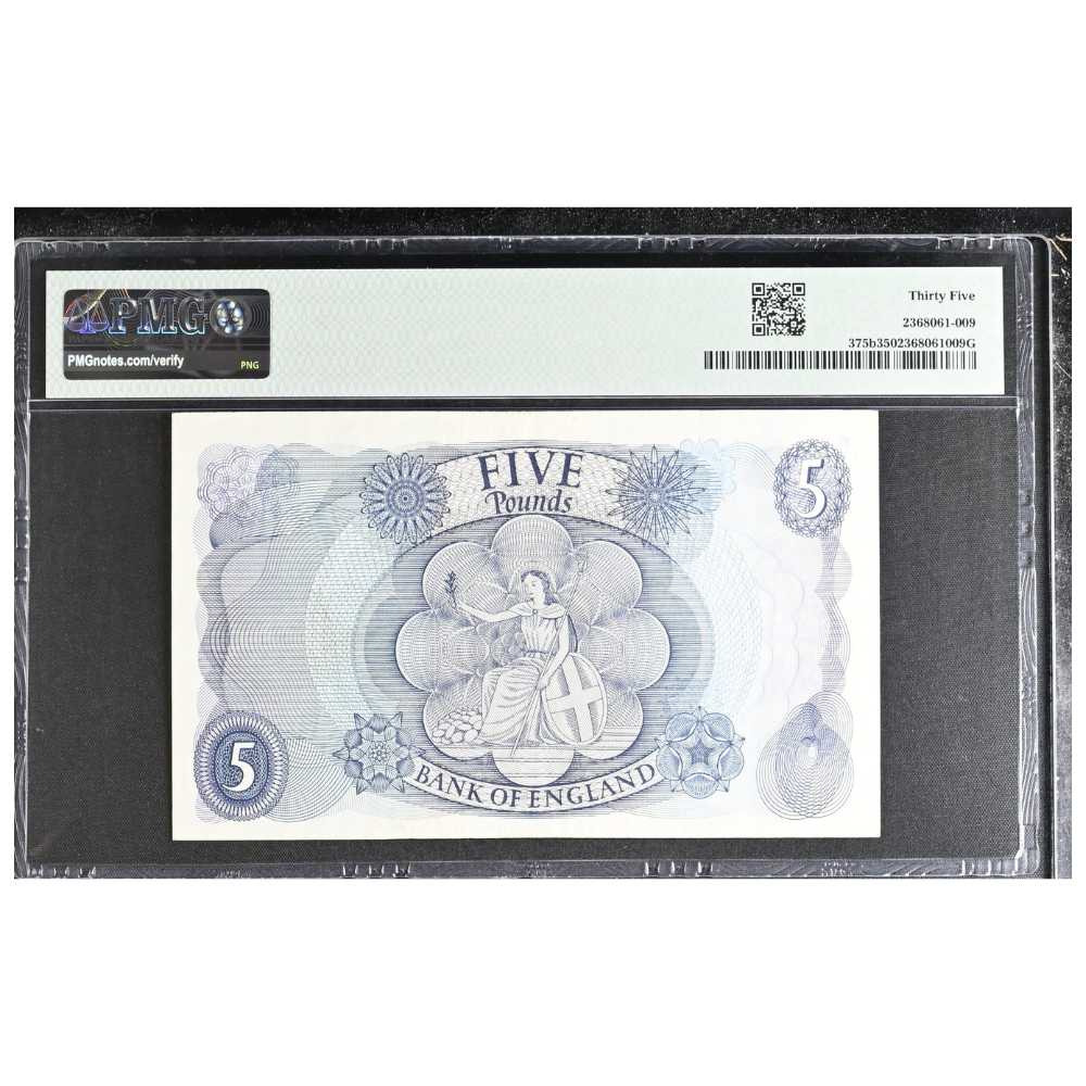 Great Britain 5 Pounds ND 1966-70 Pick 375b Choice VF 35