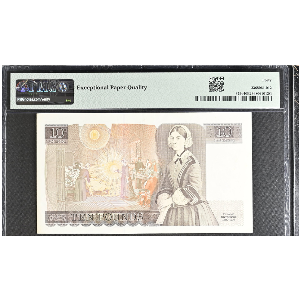 Great Britain 10 Pounds ND 1988-91 Pick 379e Extremely Fine 40 EPQ