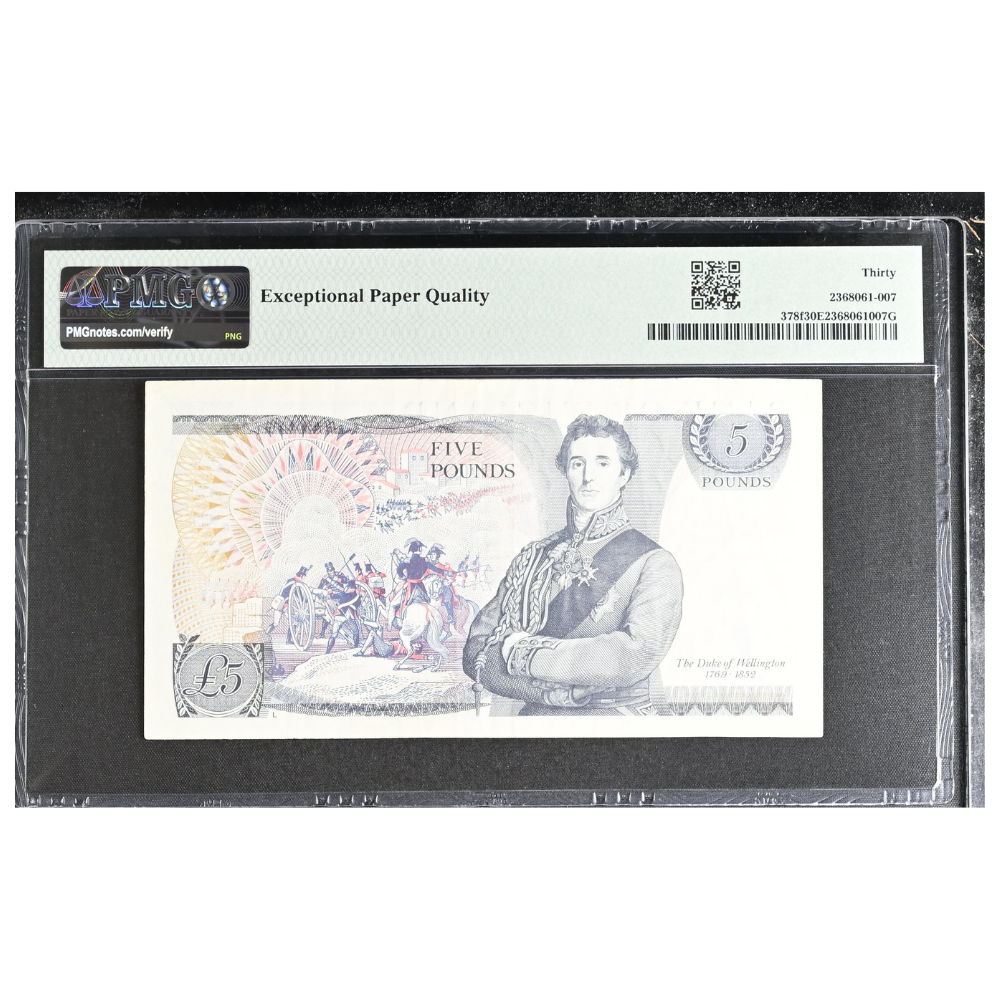 Great Britain 5 Pounds ND 1988-91 Pick 378f Very Fine 30 EPQ