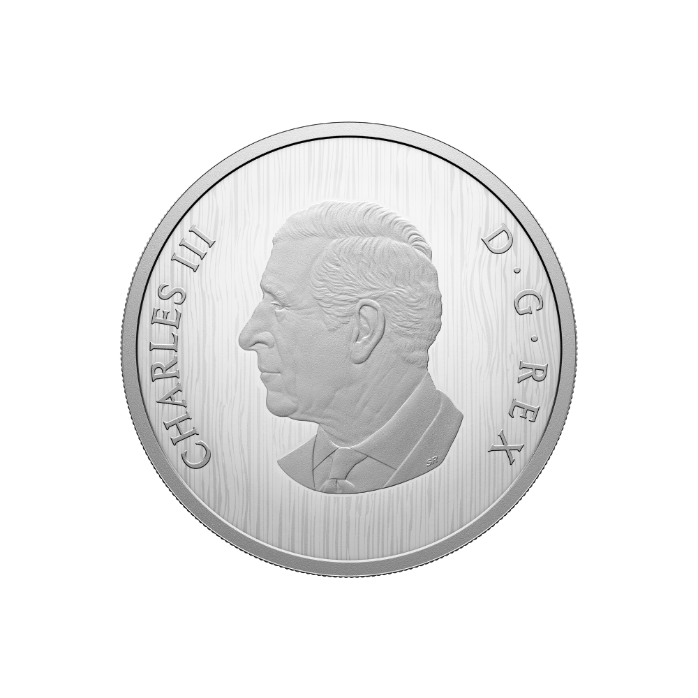 HERALDIC BEAR EHR/UHR Fine Silver Coin $50 Canada