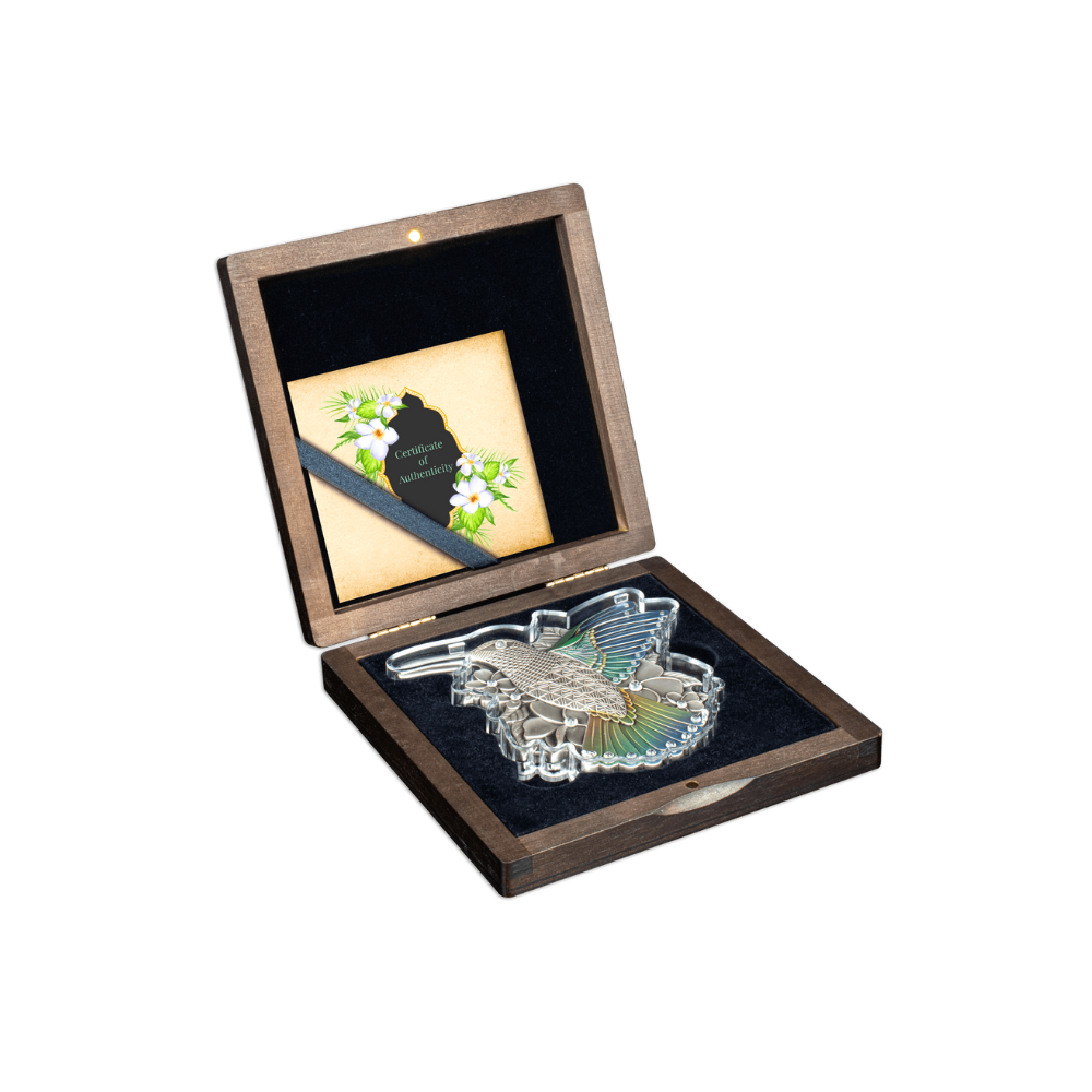 HUMMINGBIRD Silver Coin 50 Vatu Vanuatu 2023