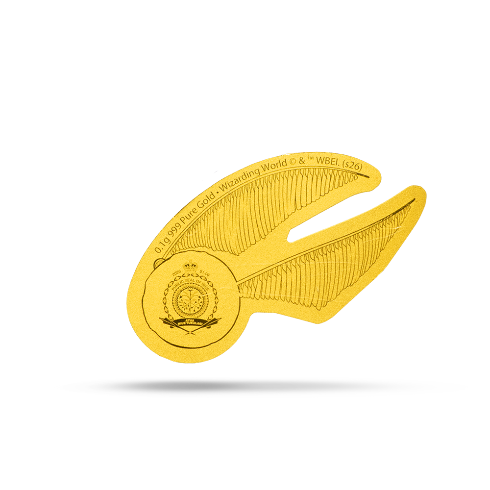 HARRY POTTER™ The Golden Snitch Pure Gold Collectible Agoro