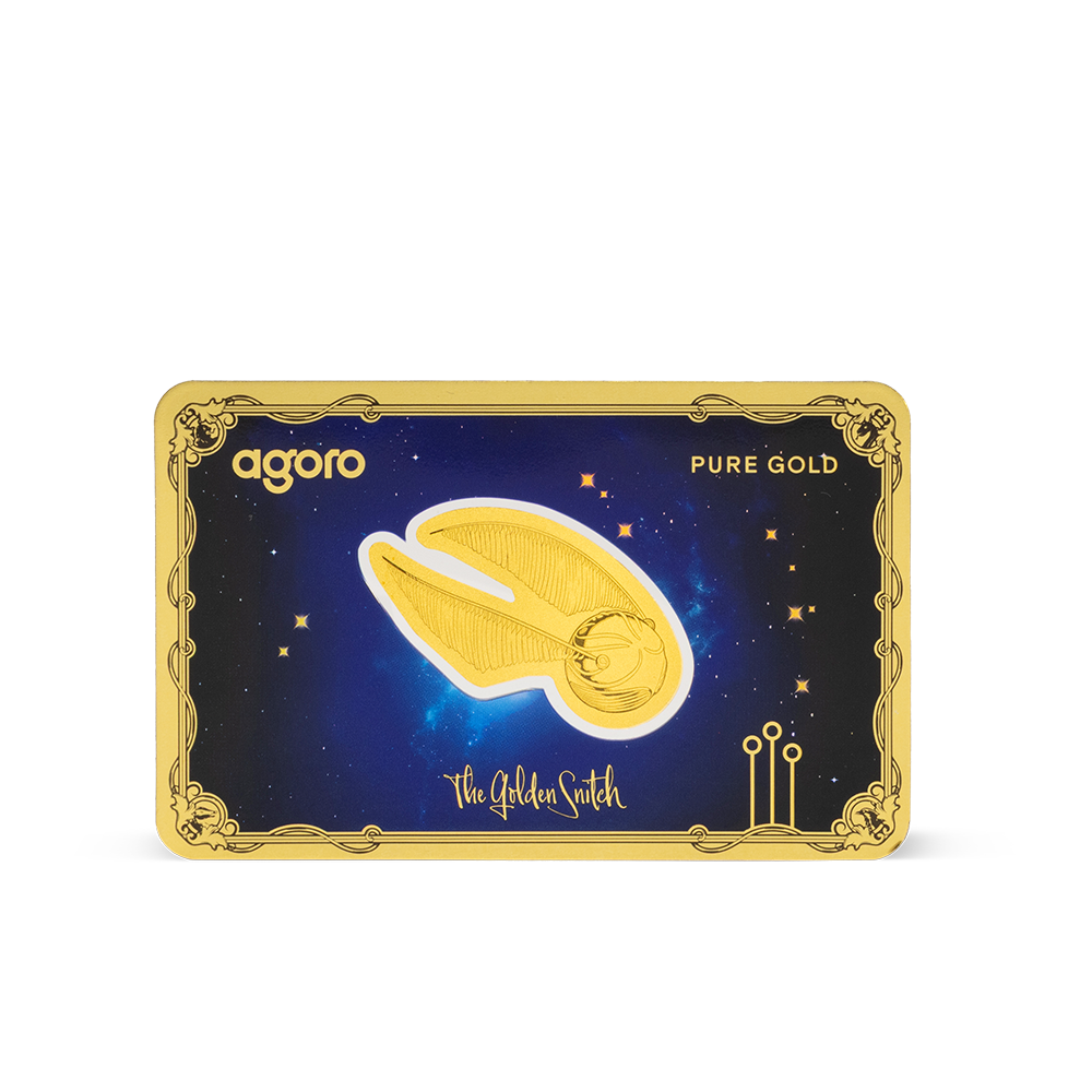 HARRY POTTER™ The Golden Snitch Pure Gold Collectible Agoro